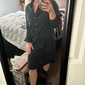 The Limited- Black Ashton T-shirt style dress